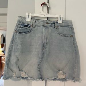 Wild Fable Jean Skirt